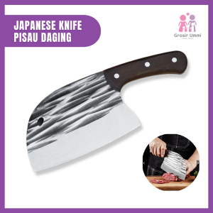 Pisau Koki Pisau Daging Daging Pisau Japanese Knife Super Baja Besi Dapur