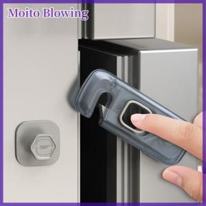 Moito 1Pc Home Refrigerator Lock Fridge Freezer Door Catch Lock Toddler Kids Child Cabinet Safety Lock For Baby Safety Child Lock