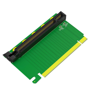 Computer Accessory PCIE3.0 16X Reverse Risers Adapter 61.80mm High for 2U Servers