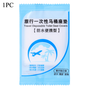 1/510 Pcs Disposable Toilet Seat Waterproof Portable Plastic Cover Home Travel Sanitary Toilet Sticker