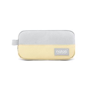 Bóp viết nhiều ngăn NATOLI hộp bút cute chống nước đựng bút đa năng BST Simple Duo Pen Case T23