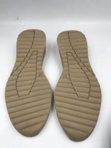 sol sepatu wanita rajut FLAT DATAR SLIP ON SNEAKERS UJUNG OVAL WARNA PUTIH COKLAT SLIP ON MATIZ 827