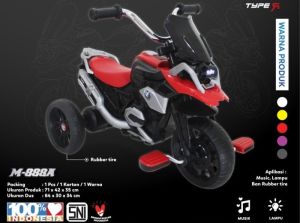 motor gowes pmb type m888-a bmw mainan anak murah  - gowes laju
