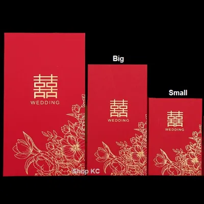SG INSTOCK PREMIUM Wedding / Blessings Red Packet Angpao Angbao / Ang bao / Hong bao (Pack of 10)