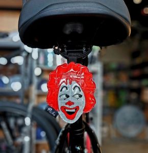 BMX Cycle Center PuchaCreations Brand Mcdo Bicycle Reflectors Waterproof Handmade available in Mcdo OG and Mcdo XX Bicycle Reflectors Lightweight Highly reflective can be used as bag tag too