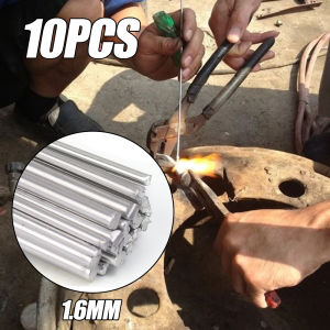 【🔥Low Price🔥】10Pcs 33CM 1.6/2/2.5mm Flux Core Welding Wire Roll Home Repairing Accessories Low Temperature Easy Melt Aluminum Rods - Lead Free Welding Sticks Soldering Wire