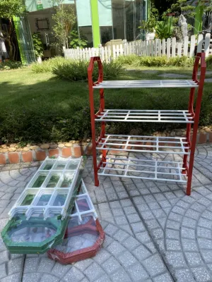 Giá để giày dép đa năng 4 tầng - Kệ để đồ kệ sách đa năng 4 tầng