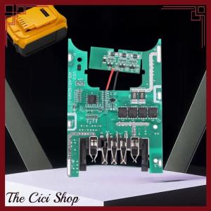 [The Cici Shop] 1Pcs For DeWalt 18V 20V DCB183 DCB206 DCB203 DCB200 Key LED Li-ion Battery BMS PCBA Charging Low Voltage Protection Circuit Board