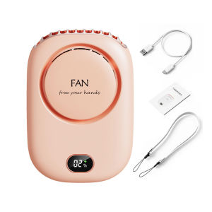 Small Neck Fan USB Rechargeable Portable Mini Fan LED Light Rechargeable USB Fan Baby Stroller Fan Octopus Mini Fan Kipas For Kids Student Sport Outdoor