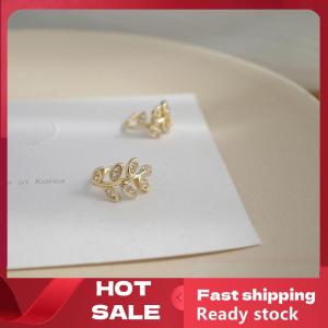 🚚【Local Express Delivery】🚚 1pc Cute Metal Leaf Earcuff Clips On Earring for Women Girls No Fake Piercing Cartilage Earrings Ear Ring