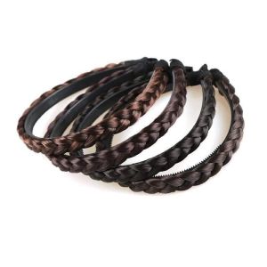 Bờm tóc giả cao cấp tóc tết thủ công bản tiêu chuẩn - BỜM TÓC TẾT CAO CẤP