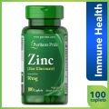 PURITANS PRIDE Zinc 50 mg 100 tablets. 