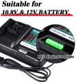 （Arrive within 3 days）Fast Battery Charger for Makita DC10WD / DC10SB / DC10WC / BL1015 / BL1016 / BL1021B / BL1041B 10.8V 12V LED Charger. 