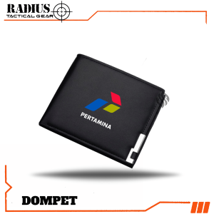 TERLARIS Dompet Pria Lipat PERTAMINA Dompet Kulit Men Fashion Letter Wallet KEREN