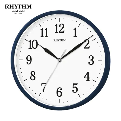 Đồng hồ Rhythm CMG622NR11 E-LINE – Kt 25.7 x 4.0cm 520g Vỏ nhựa. Dùng Pin.
