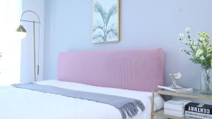 LZD  Modern malist All-Covered Dust Cover Polar Fleece Thickened Elastic  Case 1.8m1.5 M Soft Pack Bed Hood