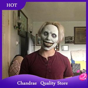 [Chandrae] Creepy Halloween Mask Smiling Demons Horror Face Masks The Cosplay Props