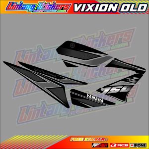 STRIPING VARIASI MOTOR YAMAHA VIXION OLD / STICKER LISH MOTOR YAMAHA VIXION LAMA
