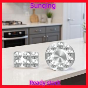 SQ Stationery [Flash Sale] Vẽ tay bảng màu nước gouache bảng màu Tròn BảNg màu nhôm trẻ em vẽ bảng màu kim loại