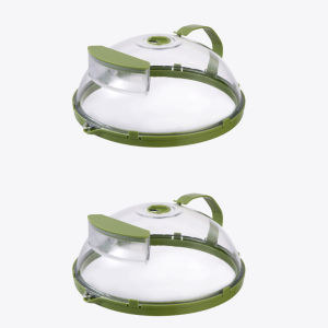 ✅2026 NEW✅JOMO Microwave Heating Cover Splatter Guard Anti Splash Heat Resistant Food Cover Vent Lid Microwave heating cover