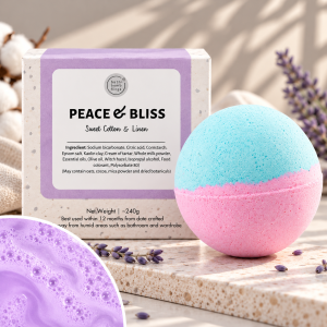Big Bath Bomb 240g | 17 Scents | Handmade in Singapore | Relaxing Soak Self Care & Couples Gift | Staycation Bath | No Glitter No Sulphates No Parabens