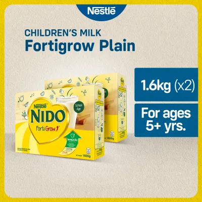 NIDO FORTIGROW Fortified Powdered Milk Drink 1.6kg - Pack of 2