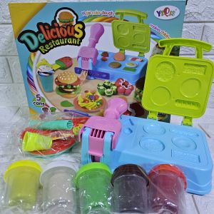 CLAY DOUGH TOY KITCHEN CLAY PLAYSET TOY FOR KIDS