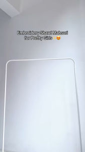 [Mahsuri Sulam] Shawl Sulam/ Embroidery Shawl Limited Edition by Aimarra