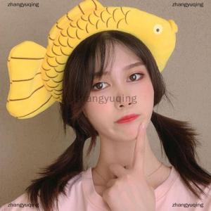 [COD] zhangyuqing Lovely Animal Accessories Party Headwear Hair Hoop Shark Dinosaur Cartoon Hair Clip