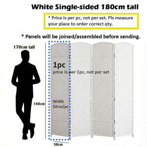 Room divider Folding Screen 🔥Free Delivery for amount above $60🔥 Privacy/Fengshui/Temporary room(Full Covered)