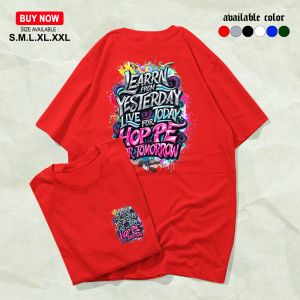 Kaos DISTRO "LEARN FROM YSTD" KAOS PRIA WANITA - KAOS Viral - KAOS keren