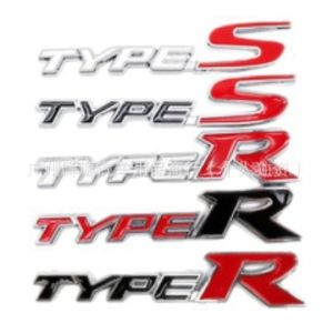 TYPERTYPES integrated metal label car modification body label TYPER sports car logo