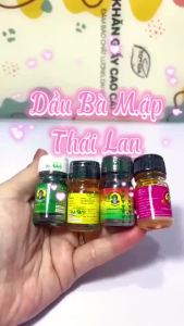 Dầu Bà Mập Thái Lan Đủ Màu 3ml Hàng Nội Địa Thái Giúp Giảm Đau Chóng Mặt Say Xe - Hinohouse