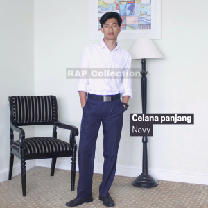 RAP - Celana Bahan Pria Dongker-Celan Kerja-Celana Formal