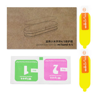 VUAERANG 1PCS / 2PCS / 6PCS Screen Protective Film Protector Anti-scratch Ultra Thin HD For Xiaomi Mi Band 3/4/5/6/7/8 Miband 3 Miband 4/5/6 Miband 7 Miband 8 Smart Watch Accessories