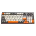 K8 Wireless Mechanical Keyboard Three Modes Gamer Keyboard 100 Keys BT/2.4Ghz /Type-C Wired Silent Typing for PC Laptop. 