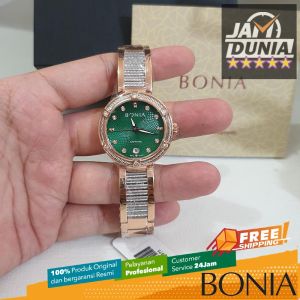 JAM BONIA ORIGINAL - BONIA BNB10760-2697S - ELEGANCE - Women CT - Stainless Steel - Gold - JAMDUNIA / JAM DUNIA JD18 # JAM TANGAN WANITA JAM WANITA JAM ANTI AIR $ JAM TANGAN BONIA BNB10760 2697S BONIA BNB 10760 2697 BONIA BNB107602697 S003