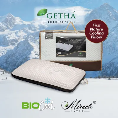 (HOT SELLING) Getha Transforme Miracle Latex Pillow / Dual Density Latex Pillow