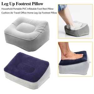 TaffHOME Bantal Angin Kaki PVC Inflatable Relaxing Pillow Bantal Perjalanan Foot Rest