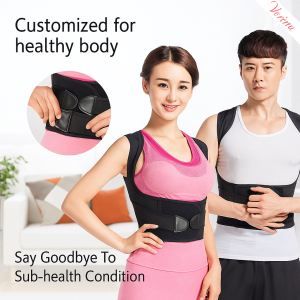 M00499 Posture Corrector for All Seasons Adults Students Men Women Upgrade 20 Body Curve Fit Double Y Straps
