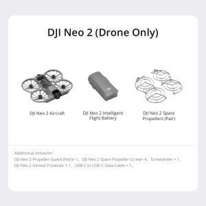 DJI Neo 2 - 4K High-Quality Imaging | Faster Smoother Tracking | Easy Moment Capture