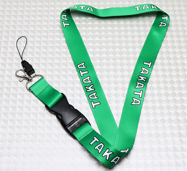 สายห้อยคอ กุญแจ โลโก้ ทาคาตะ แต่ง ประดับยนต์ lanyards keychain takata