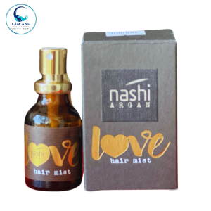 Nước Hoa Nashi Argan Love Hair Mist Dưỡng Ẩm Thơm Lâu & Làm Mềm Tóc 20ml