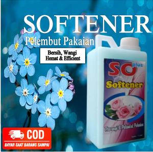 COD Termurah...!!! Softener/ Pewangi Pakaian SOPlus Aroma : Blue Rose - Netto : 1000 ML