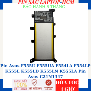 Pin Asus F555U F555UA F554LA F554LP K555L K555LD K555LN K555LA Pin Asus C21N1347