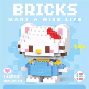 Cartoons Building blocks Bricks Gift Ideas Sanrio Disney Pikachu Toys Birthday Christmas Gifts Children Toy