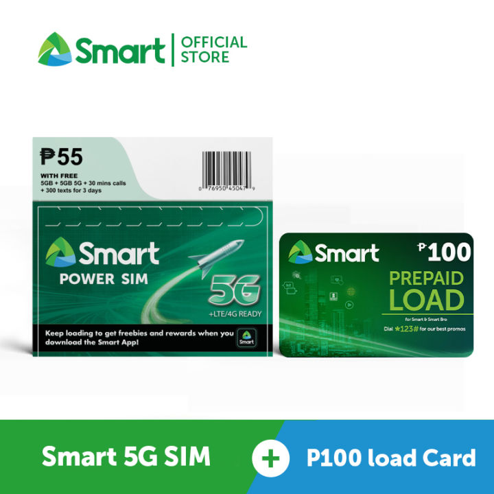 Smart Load Store Smart Prepaid Power SIM with Load Card | Lazada Philippines