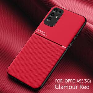 For OPPO A95 5G/F19 Pro Plus/A94 5G/Reno 5Z Phone CaseLuxury Rubbed Pattern Shell Twill Ultra thin Shockproof Soft Back Cover