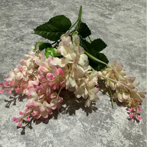 Bunga Artificial Snapdragon Tanpa Pot Bunga Plastik Lavender