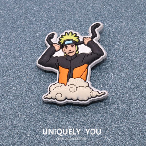Jibbitz cross charms Shoe Buckle Hole Shoes Accessories Cartoon Cute Naruto Fashion Shoes Accessories